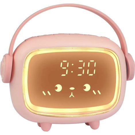 Sveglia Digitale per Bambini con Luce Luce Notturna Lampada da Scrivania LED Timer per Ragazzi Ragazze Camera (1/5)