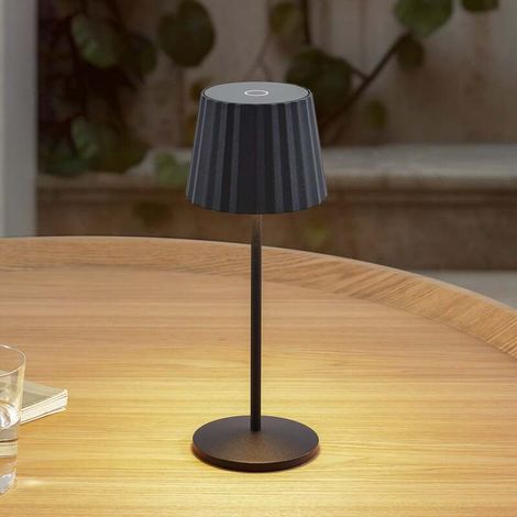 [GEBRAUCHT] B-Ware Lindby Tischleuchte Esali LED Dimmbar Akku Lampe Gartenleuchte schwarz IP65 (1/2)