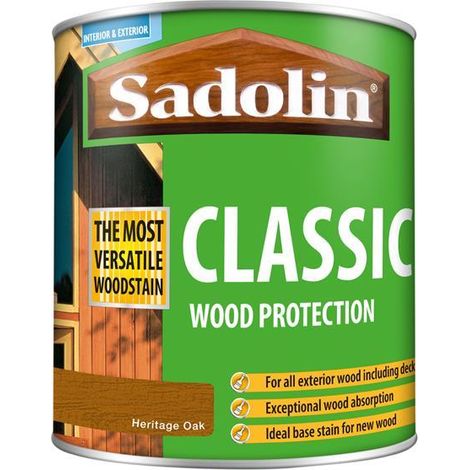 Sadolin Classic Wood Protection Heritage Oak 1 litre