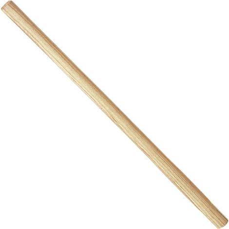 1 manche de masse en bois, 80,0 cm, section 5 cm x 4 cm, compatible masses 2-4 kg, pour travaux de frappe