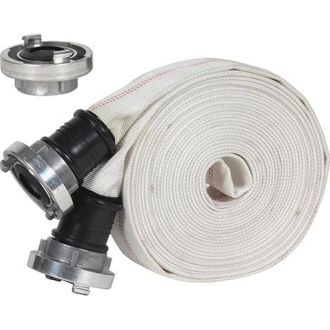 Druckschlauch, 10 m, Storz-Anschluss, Ø 38 mm, 10 bar, für Tauchpumpe (1/2)