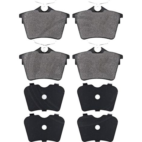 KIT PASTIGLIE FRENO POSTERIORI compatibile con PEUGEOT 407 SW (6E) / PASTIGLIE FRENANTI AUTO OEM P 61 079, / SOSTITUZIONE DIRETTA / BASSA POLVERE / SILENZIOSO