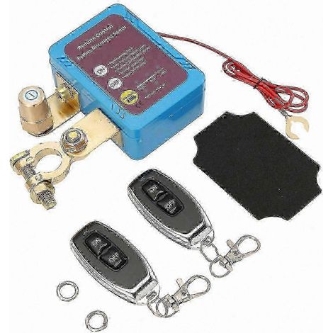 Interrupteur de déconnexion automatique de batterie à distance 12 V 240 A, compatible avec les systèmes automobiles et marins (1/3)