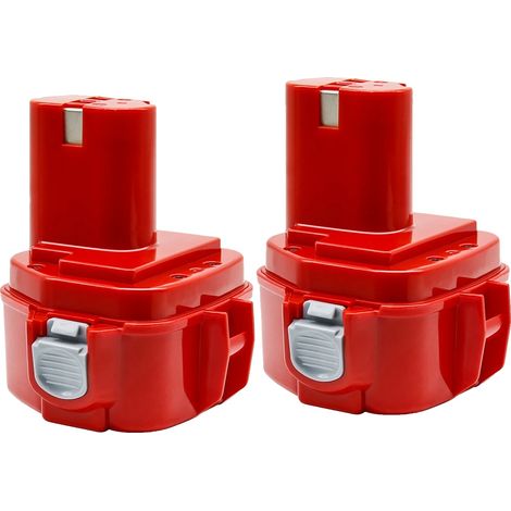 Batteries de remplacement 12V 4000mAh, compatibles avec Makita, batterie rechargeable pour outils électriques, 2 PCS 4.0Ah Batterie (1/2)