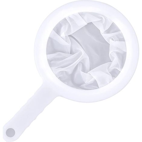 Tamis MéNager Filtre à Tamis Entonnoirs Cuisine Tamis Cuisine Plastique Mailles Fines Entonnoir Cuisine Avec Anse Filtre Convient Le Jus, Le Lait, Le Lait De Soja, Le Café, Le Vin, Le Thé, La Soupe (1/4)