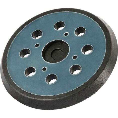 CSPARKV Plateau de Ponçage Ø123mm 8 Trous 4 Clous Ponçage de Polissage Haute Vitesse Ponçage à Disque pour Ponceuses Électriques (1/5)