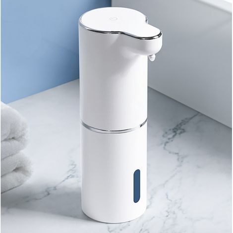 Distributeur de savon automatique, distributeur de savon 300ML et distributeur de lotion, distributeur de lotion sans contact avec capteur infrarouge, dispositif anti-goutte (1/5)