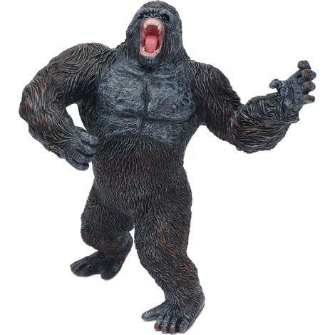 Figurine Orang-Outan Enfant Réaliste Unique Chimpanzé Modèle Jouet Décoration Maison JZD065 Gigantopithèque (1/5)