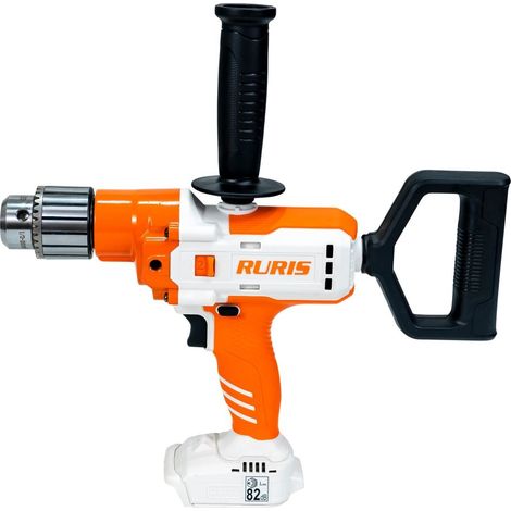 Perceuse Visseuse Sans Fil RURIS RMX1390 20V 130 Nm Brushless - 2 Vitesses, Mandrin 16 mm, LED - Livré sans Batterie (1/3)
