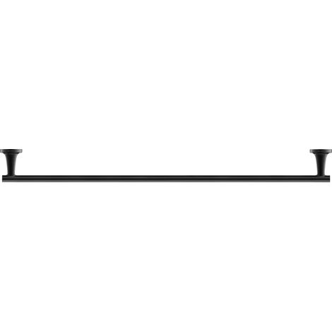 Duravit Starck T - Portasciugamani, lunghezza 80 cm, nero opaco 0099434600 (1/3)