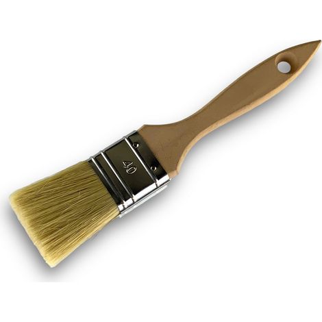 Pinceau queue de morue Largeur 40 mm Différentes épaisseurs Tous travaux peinture, laques, vernis - Quantité x 1 - Triple épaisseur - 40 mm (1/5)