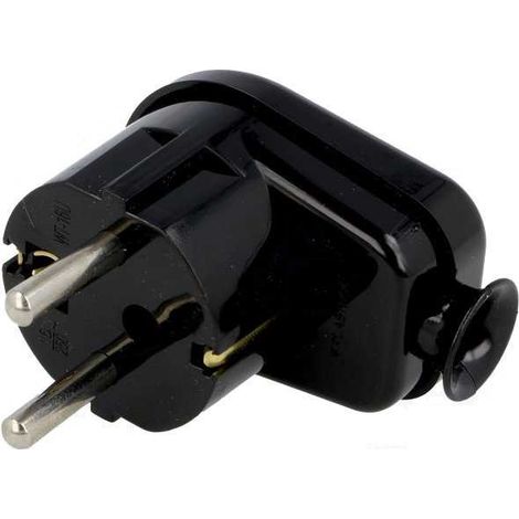 Elcan Z/U schwarzer Winkelstecker (1/2)