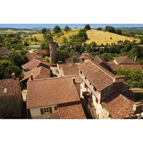Tableau sur toile Cardaillac 65x97 cm - Impression sur Toile Murale Décorative - Image imprimée en HD sur Toile - Toile sur Châssis en Bois FSC - Fabriqué en France (1/5)