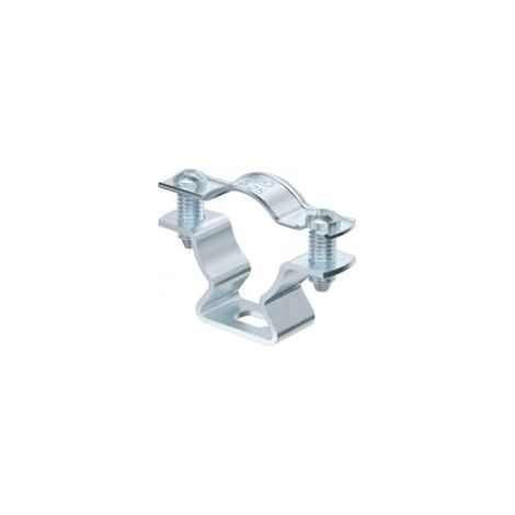 OBO Bettermann Abrazadera distanciadora con orificio oblongo 30-36mm Acero cincado electrolíticamente, 1362776