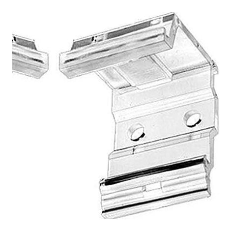 W010 Transparente Montagehalterung, 25 mm (1 Zoll) Befestigungshalterung für Jalousien, Vorhangbefestigung (1/5)