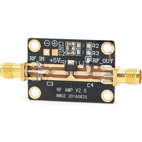 Breitband-HF-Verstärkermodul (0,05–6 GHz) mit hoher Linearität und mittlerer Leistung (1/5)