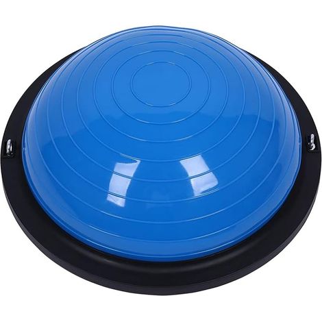 Balance Trainer Fitball Balance Fitness Balle d'Entraînement d'équilibre 46 cm avec Bande élastique Station d'équilibre pour Yoga Pilates Fitness