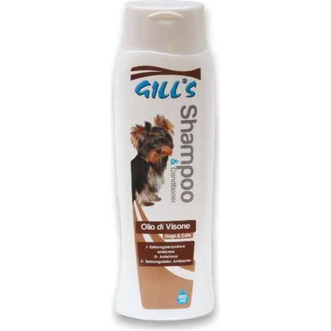Set 6 pezzi Gill'S Shampoo E Bals Olio Di Visone 200 ml