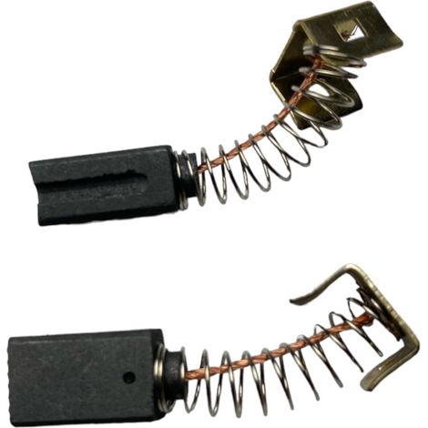 2x Trade-Shop Motorkohlen Kohlebürsten 6,3x8x13,5mm kompatibel mit Einhell TC-AG 125, TC-AG 125/850, TC-AG 115/850, TC-AG 850 Winkelschleifer (1/2)