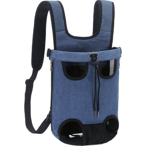 Mittelgroße und große Hunderucksäcke, Tragetaschen für Hunde und Katzen, Fronttragetaschen für Hunde, Reisen, Camping, XXL (1/5)