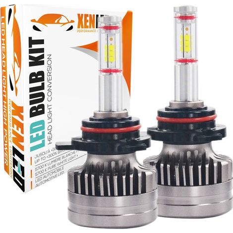 Kit Ampoules LED 9005 HB3 XS9 60W 5200Lms Premium LED Pro - Design Lentille (1/5)
