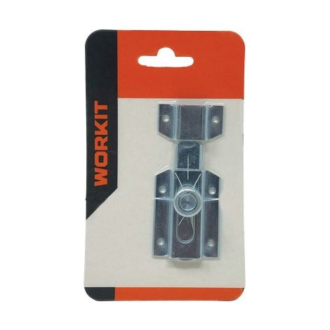 CATENACCIO TRAVERSO MEDIO SELF WORKIT - ZINCATO PIASTRA LARGA MM 39 MM 6X16 CM 7- 2 pezzi