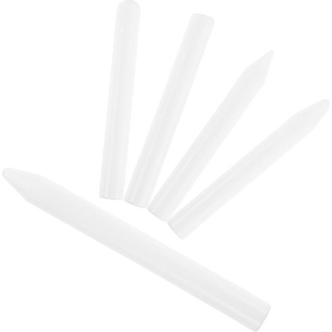 5pièces Kit Stylo Débosselage Nylon pour Voiture Outil Réparation Bosses sans Peinture Stylo Automobile Kit Auto Removal pour Atelier et Usage DIY Blanc (1/5)