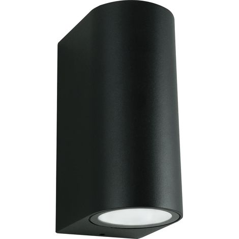 Led Wandleuchte Revos 2R IP65 Wandlampe 4000K warmweiß, Alu schwarz (1/5)