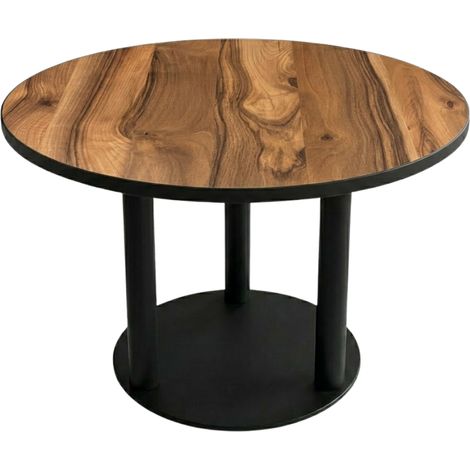 Table de restaurant intérieur VICENCE DIAMÈTRE 110 cm avec le pied JASON