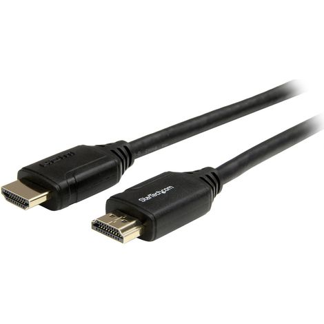 StarTech.com Cable de 1m HDMI 2.0 Certified Premium con Ethernet - HDMI de High Speed Ultra HD de 4K @ 60Hz HDR10 - per monitor o TV UHD (1/5)