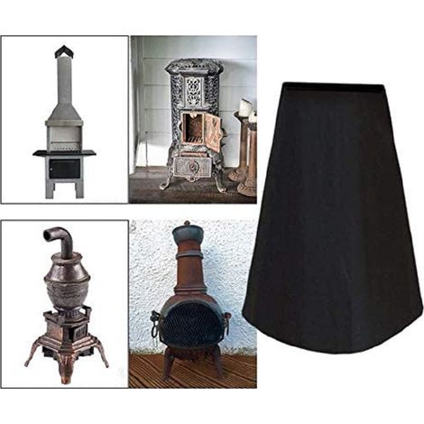 Housse ronde pour barbecue 61 x 122 x 21 cm, en tissu Oxford imperméable