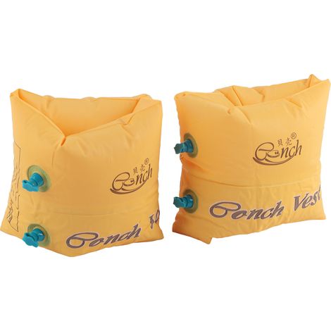 Brassard de bain gonflable en PVC environnemental, manchons flottants non toxiques, anneaux de natation pour enfants de 3 à 6 ans débutants (1/5)