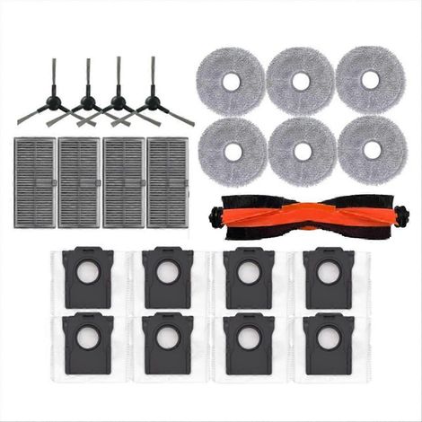 23-teiliges Set für den L10s Pro Ultra Saugroboter, Ersatzteile, Filter und Bürsten, komplette Wartung, kompatibel mit automatischer Reinigung, hohe Leistung, langlebiges Geräte-Set. (1/5)