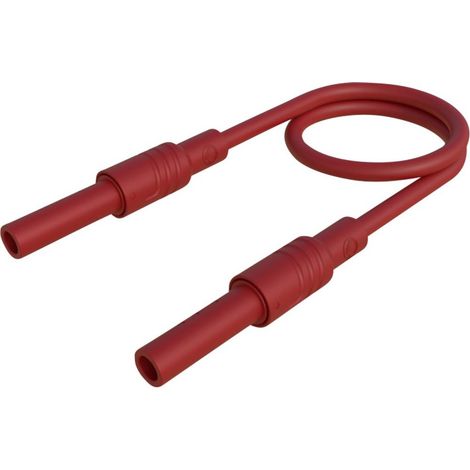 Hirschmann Test & Measurement MAL S BB 50/2,5 rt Cavo di misura Rosso 1 pz.