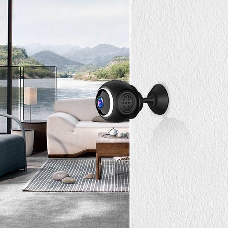 Caméra de surveillance intelligente HD sans fil X11 1080P avec vision nocturne et contrôle à distance WiFi pour la maison (1/5)