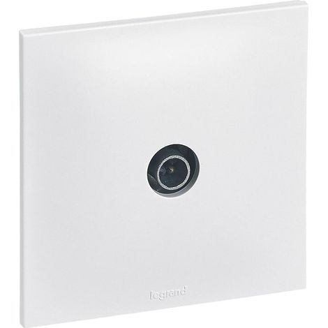 [JAMAIS UTILISÉ] Prise TV simple complet - Neptune - Blanc - Legrand