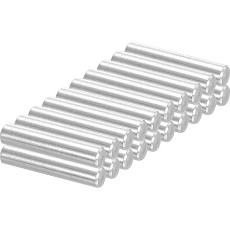 20 pièces Broche cylindrique 6x30 mm 1/4" de diamètre (1/5)