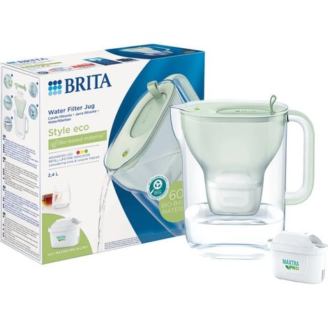 BRITA Style Eco Waterfilterkan Poeder Groen + MAXTRA PRO Waterfilter 1055741