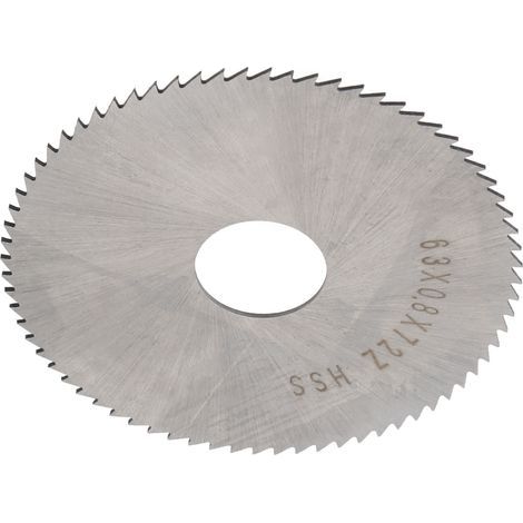 Kreissägeblatt aus Hochgeschwindigkeitsstahl, Industriebedarf, 63 x 0,8 x 16 x 72 W6542 (1/5)
