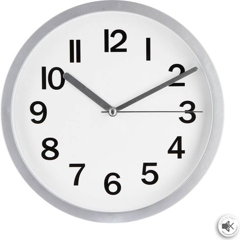 Horloge Loly en plastique D22cm - Atmosphera créateur d'intérieur