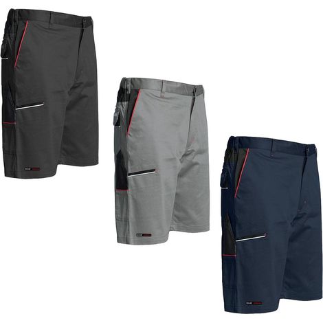 Pantaloni corti da lavoro Issaline Stretch Boom 9034B - M - Blu