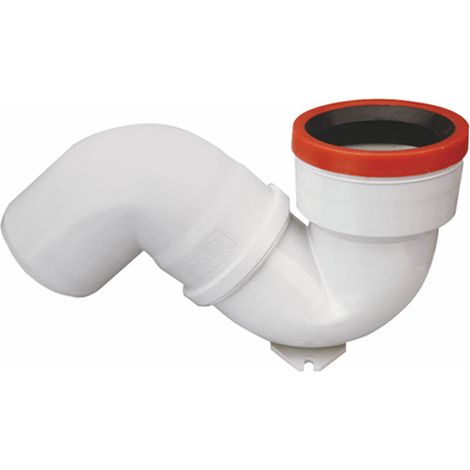 PVC-S-Siphon Geruchsverschluss Abflussbogen DN 110 für Hock-WC Alaturka PVC-S-Siphon Geruchsverschluss Abflussbogen DN 110 für Hock-WC Alaturka