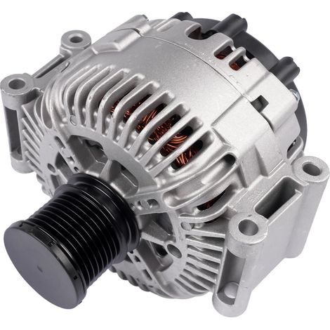 Alternador, 180 A, 14 V, montaje directo, rotación en sentido horario, compatible con G/GL/M Class. (1/5)