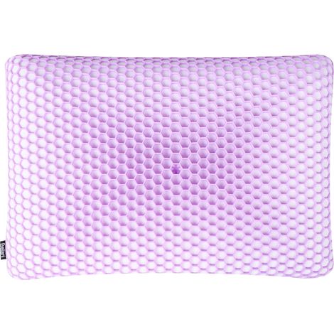 Kopfkissen ATHOS Niedrig Memory-Schaum 55 x 35 cm Violett