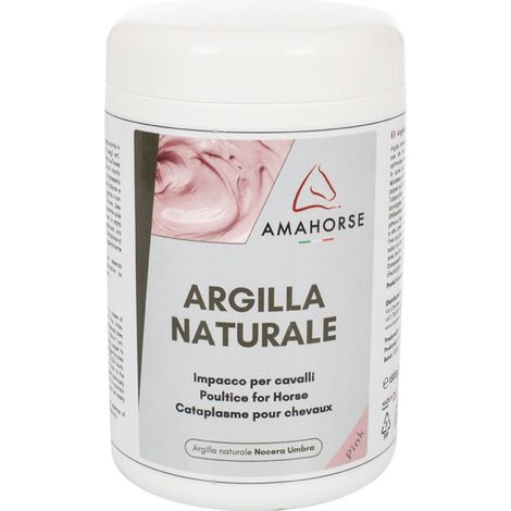 Ama pink cretata rosa per cavalli rinfresca deterge tonifica muscoli e tendini 1 kg