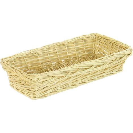 Cestina vimini naturale nix rettangolare cm40x19h8,5