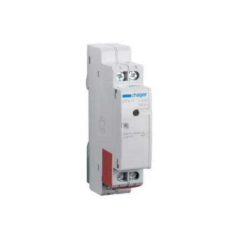 Hager Fernschalter 1S 8 bis 24V EP411 (1/2)