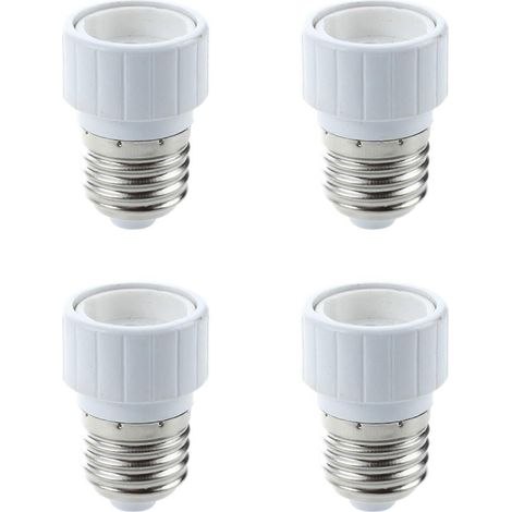 4 x lampe adaptateur lampe prise pour GU10 pour E27 lampe poire (1/4)