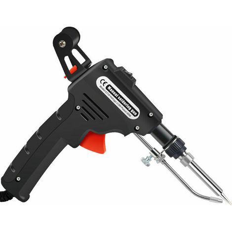 Pistolet à souder 60W - Kit soudage électrique avec fer automatique - Prise UE (1/3)