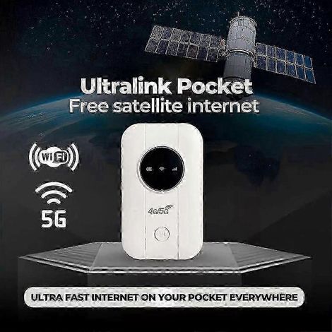 Routeur Wi-Fi portable par satellite, appareil de connectivité sans fil de poche (1/4)